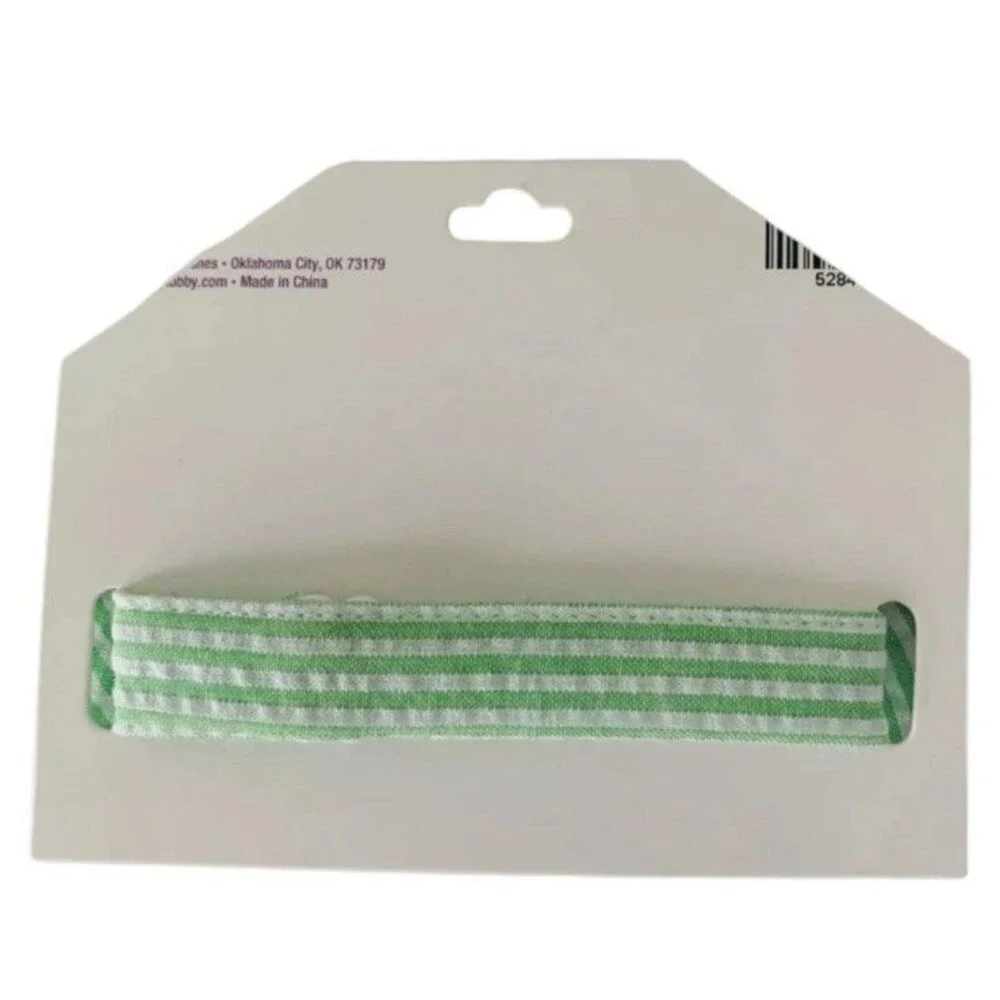 3x Little Wishes Boys Toddler Stripped Green Easter Bow Tie for 4 and Up